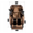 Mebel Elite Массажное кресло Vx Max, коричневое, из экокожи, ME.VXMAX/BR/E/FW - Home Club, изображение 18