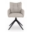 Mebel Elite Обертове крісло для вітальні July, сіре, ME.JULY/P/T/K - Home Club, Зображення 7