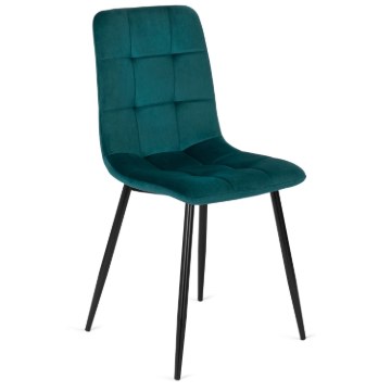 Mebel Elite Стілець Peru, бірюзовий, велюровий, ME.PERU/T/V/K - Home Club