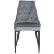 Mebel Elite Стілець Cork, сірий, велюровий, ME.CORK/P/V/K - Home Club, Зображення 3