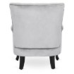 Mebel Elite Кресло Mallo, серое, велюровое, ME.MALLO/P/V/FW - Home Club, изображение 6