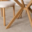 Mebel Elite Стол Dorian, раскладной, 80–160 см, белый/золотой дуб, ME.DORIAN/B/DREW/S - Home Club, изображение 8