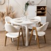 Mebel Elite Стул Willy, белый, экокожа, ME.WILLY/B/E/K - Home Club, изображение 3