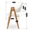 Mebel Elite Стул Willy, белый, экокожа, ME.WILLY/B/E/K - Home Club, изображение 11