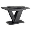 Mebel Elite Стіл Clark, розкладний, 120–160 см, чорний мармур, PM.DUBAJ/CZM/S - Home Club, Зображення 4
