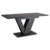 Mebel Elite Стіл Clark, розкладний, 120–160 см, чорний мармур, PM.DUBAJ/CZM/S - Home Club, Зображення 5