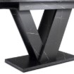 Mebel Elite Стіл Clark, розкладний, 120–160 см, чорний мармур, PM.DUBAJ/CZM/S - Home Club, Зображення 9