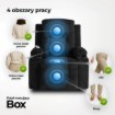 Mebel Elite Раскладной массажный кресло Box, черный, из вельвета, ME.BOX2/CZ/SZTR/FW - Home Club, изображение 6