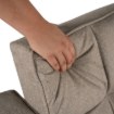 Mebel Elite Раскладной диван Corra для сна, темно-бежевый, ME.CORRA/CBZ/T/SOF - Home Club, изображение 12