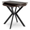Mebel Elite Стол Dorian, раскладной, 80–160 см, орех/чёрный, ME.DORIAN/O/CZ/S - Home Club, изображение 5