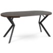 Mebel Elite Стол Dorian, раскладной, 80–160 см, орех/чёрный, ME.DORIAN/O/CZ/S - Home Club, изображение 7