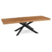 Mebel Elite Стол Hampton, раскладной, 160–240 см, дуб золотистый/чёрный, ME.HAMPTON/D/CZ/S160-240 - Home Club, изображение 7