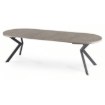 Mebel Elite Стіл Lukas, розкладний, 100–250 см, бетон/чорний, ME.LUKAS/BET/CZ/S - Home Club, Зображення 9