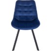 Mebel Elite Стілець Rick, темно-синій, велюровий, ME.RICK/GR/V/K - Home Club, Зображення 3