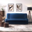 Mebel Elite Комплект из 2 диванов-кроватей Piano, гранатового цвета, с велюровой обивкой, PPHUE.DOROTKA/KRONOS9/Z2/WER - Home Club, изображение 2