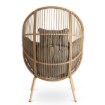 Mebel Elite Садовое кресло для отдыха с подставкой для ног Portland, серого цвета, ME.PORTLAND/P/NAT/T/FW - Home Club, изображение 7