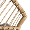 Mebel Elite Садовое кресло для отдыха с подставкой для ног Portland, серого цвета, ME.PORTLAND/P/NAT/T/FW - Home Club, изображение 9