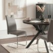 Mebel Elite Стул Lopez, серый, экокожа, ME.LOPEZ/P/CH/E/K - Home Club, изображение 2