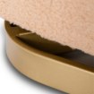 Mebel Elite Кресло для отдыха Sonny, вращающееся, оранжевое, из ткани «букле», ME.SONNY/BZ/ZL/TB/FW - Home Club, изображение 8