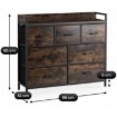Mebel Elite Комод с ящиками Hudson 98 см, дуб рустикальный/чёрный, ME.HUDSON/DRU/CZ/KOM - Home Club, изображение 10