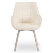 Mebel Elite Обертове крісло Calmo кремового кольору з тканини «букле», ME.CALMO/KR/KASZ/TB/K - Home Club, Зображення 3