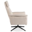 Mebel Elite Вращающееся кресло для отдыха Terry, бежевого цвета, ME.TERRY/BZ/CZ/T/FW - Home Club, изображение 4