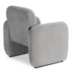 Mebel Elite Кресло для отдыха Togo, серое, велюровое, ME.TOGO/P/V/FW - Home Club, изображение 5