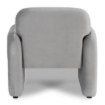 Mebel Elite Кресло для отдыха Togo, серое, велюровое, ME.TOGO/P/V/FW - Home Club, изображение 6