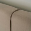 Mebel Elite Ліжко 160x200 Tinga, велюрове, бежеве, ME.TINGA/160/BZ/V/LOZZPOJ - Home Club, Зображення 6