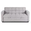 Mebel Elite Раскладной диван Aster 2 для сна, серый, ME.ASTER2/P/T/SOF - Home Club, изображение 5