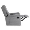 Mebel Elite Раскладной массажный кресло Sebastian, серый, ткань, ME.SEBASTIAN/P/T/FW - Home Club, изображение 7