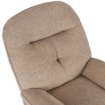 Mebel Elite Вращающееся кресло для отдыха Mesa, бежевого цвета, ME.MESA/BZ/KR/T/FW - Home Club, изображение 7