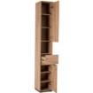 Mebel Elite Шкафчик-столбик Parma 30 см, дуб Artisan, W.PARMA/80/DA/SL - Home Club, изображение 3