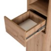 Mebel Elite Шкафчик-столбик Parma 30 см, дуб Artisan, W.PARMA/80/DA/SL - Home Club, изображение 6