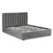 Mebel Elite Ліжко 160x200 Mari, велюрове, сіре, ME.MARI/160/CP/V/LOZ - Home Club, Зображення 2