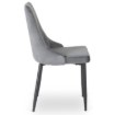 Mebel Elite Стул Bari, серый велюр, ME.BARI/P/V/K - Home Club, изображение 4