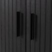 Mebel Elite Комод Trish 180 см, двухдверный, с выдвижными ящиками, черный, ME.TRISH/CZ/KOM180 - Home Club, изображение 7