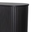 Mebel Elite Комод Trish 180 см, двухдверный, с выдвижными ящиками, черный, ME.TRISH/CZ/KOM180 - Home Club, изображение 8