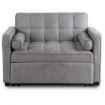 Mebel Elite Розкладне крісло Corra для сну, сіре, ME.CORRA/P/T/SOF - Home Club, Зображення 3