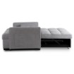 Mebel Elite Розкладне крісло Corra для сну, сіре, ME.CORRA/P/T/SOF - Home Club, Зображення 6