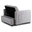 Mebel Elite Розкладне крісло Corra для сну, сіре, ME.CORRA/P/T/SOF - Home Club, Зображення 7