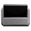 Mebel Elite Розкладне крісло Corra для сну, сіре, ME.CORRA/P/T/SOF - Home Club, Зображення 8