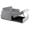 Mebel Elite Розкладне крісло Corra для сну, сіре, ME.CORRA/P/T/SOF - Home Club, Зображення 9