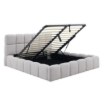 Mebel Elite Ліжко 160x200 Murcja з ящиком для речей, сіре, з букле, ME.MURCJA/160/P/TB/LOZZPOJ - Home Club, Зображення 3
