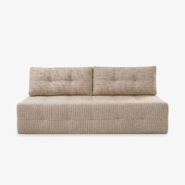 Mebel Elite Раскладной диван Morana, бежевый, из шенила, COM.VERA/FLOW2/SOF - Home Club