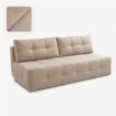 Mebel Elite Раскладной диван Morana, бежевый, из шенила, COM.VERA/FLOW2/SOF - Home Club, изображение 4