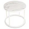 Mebel Elite Столик Agnes «Белый мрамор», ME.AGNES/BM/B/L - Home Club, изображение 3