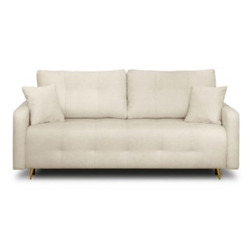 Mebel Elite Диван Seul, бежевый, с тканью «букле», PPHUE.FLAVIO/QUELLE2/WER - Home Club