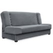 Mebel Elite Раскладной диван Piano, серый, велюровый, PPHUE.DOROTKA/PAROS6/WER - Home Club, изображение 3