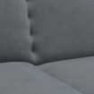 Mebel Elite Раскладной диван Piano, серый, велюровый, PPHUE.DOROTKA/PAROS6/WER - Home Club, изображение 6